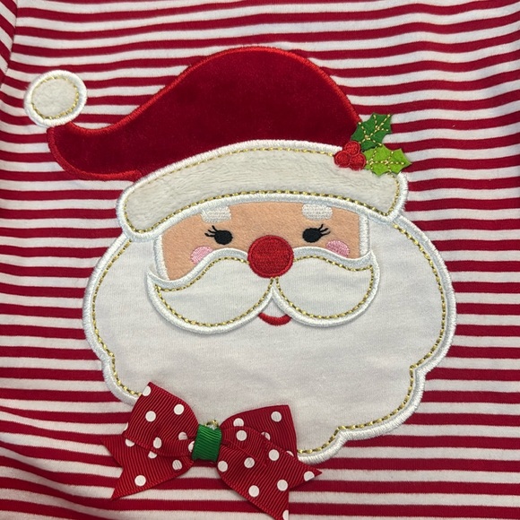 EUC Emily Rose Reindeer 3/4 Sleeve & Counting Daisies Santa Top w/Tulle Size 4 - Picture 4 of 13